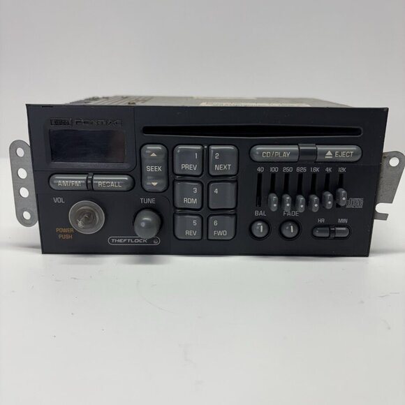 97 98 99 00 01 02 03 Pontiac Grand Trans Prix Am Firebird Delco CD radio Stereo - Picture 1 of 16